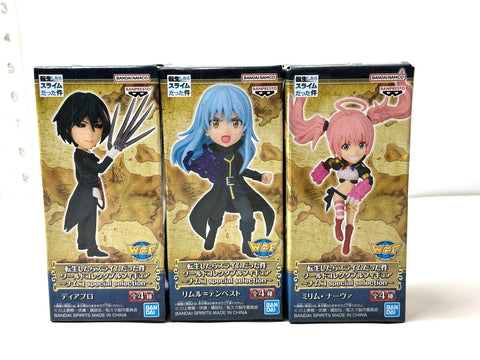 Tensei Slime WCF Figure Set Diablo Rimuru Tempest Milim Nava 3pcs Japan