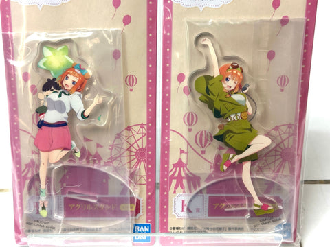 Ichiban Kuji Go Toubun Best Holiday K Prize Acrylic Stand Set of 10