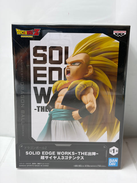 NEW Dragon Ball Z Gotenks Super Saiyan 3 SOLID EDGE WORKS Figure BANPRESTO