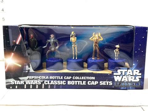 Pepsi Star Wars Bottle Cap Figurines Lot of 3 Collection 1998