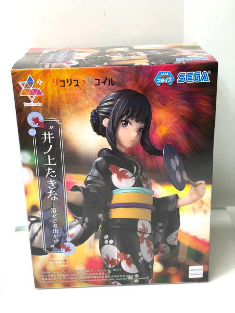 Lycoris Recoil Takina Inoue Yukata Luminasta SEGA Prize Figure New