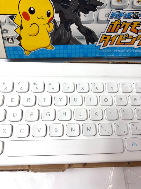 Pokemon Typing Adventure DS Wireless Keyboard Only Bluetooth Nintendo Japan Black