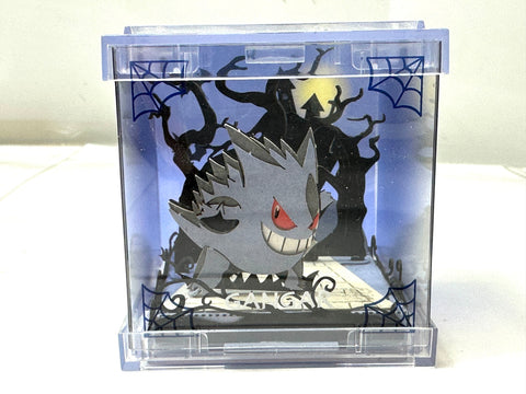 Ensky Pokemon Paper Theater Cube Gengar 3D Papercraft Diorama Kit