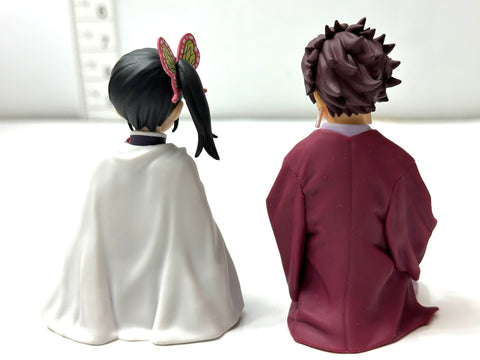 Demon Slayer Chokonose Premium Figure Set Kanao Tsuyuri & Tanjiro Kamado 2pcs
