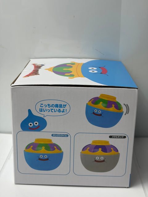 NEW Dragon Quest King Slime Bowl Donburi & Metal King SET of 2 Prize Goods