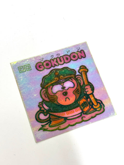 Lotte Bikkuriman Akuma VS Tenshi Sticker GOKUDON JAPAN