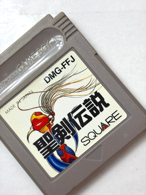 Seiken Densetsu Final Fantasy Adventure Game Boy GB Nintendo Japan Square Action RPG