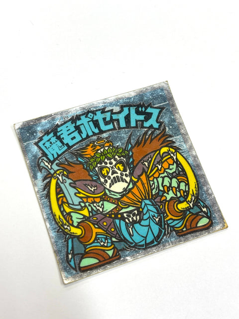 Bikkuriman Sticker Akuma VS Tenshi Makun Poseidos (C) Lotte JAPAN