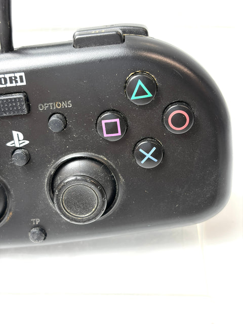 HORI Mini Wired Controller for PS4 Black PS4-099 Compact Size USB used