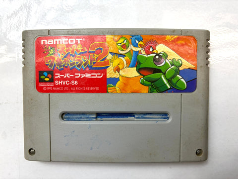 Super Wagyan Land 2 Wagan Super Famicom SNES Nintendo Japan Namco Action Puzzle