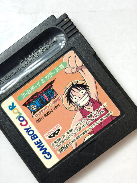 From TV Animation One Piece Maboroshi no Grand Line Game Boy Color GBC Japan RPG
