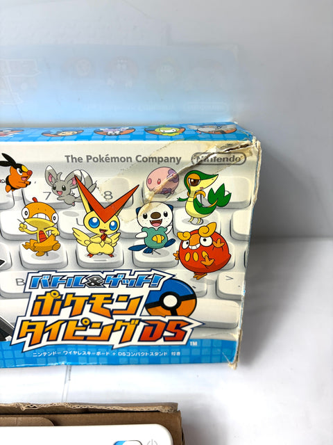 Pokemon Typing Adventure DS Wireless Keyboard Only Bluetooth Nintendo Japan Black