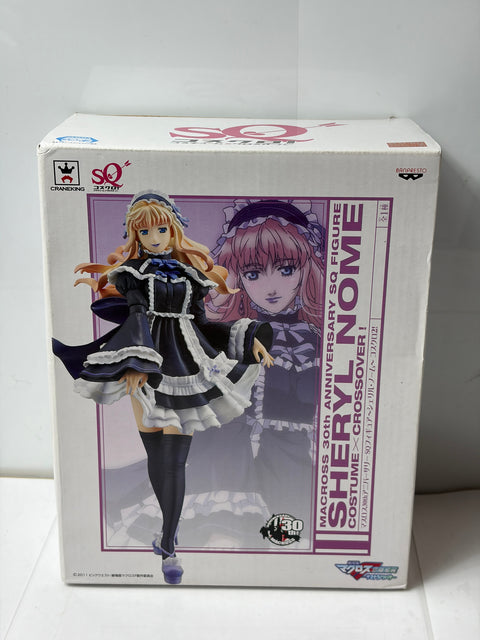 NEW Macross F 30th Anniversary SQ Figure SHERYL NOME COSTUME X CROSSOVER BANPRESTO Prize