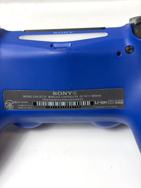 Sony PS4 DualShock 4 Controller Days of Play Special Edition Blue CUH-ZCT2J Limited