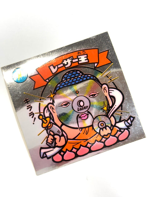 Bikkuriman Sticker Akuma VS Tenshi Laser King Lotte JAPAN