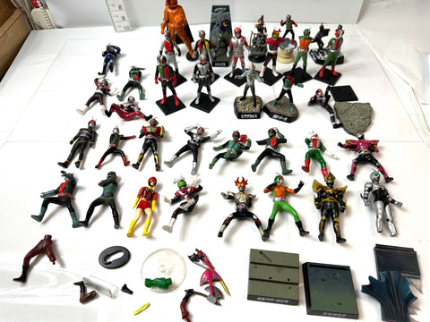 JUNK Kamen Rider Figure Lot Kaijin Meikan Glory of 9 Riders Collection Set Japan