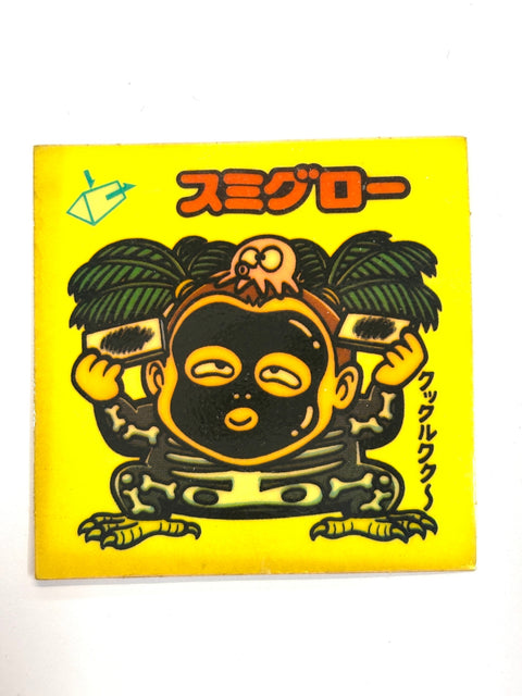 Lotte Bikkuriman Akuma VS Tenshi Sticker Sumiguro JAPAN