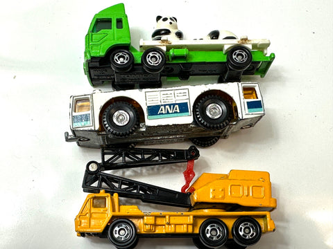Tomica Diecast Mini Car Lot Work Vehicles Bus Police & More JAPAN