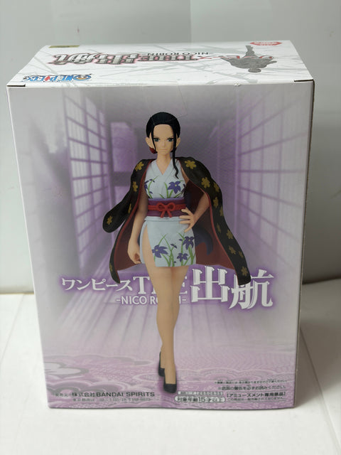 NEW ONE PIECE NICO ROBIN The Departure Figure Kimono Ver. BANPRESTO Prize