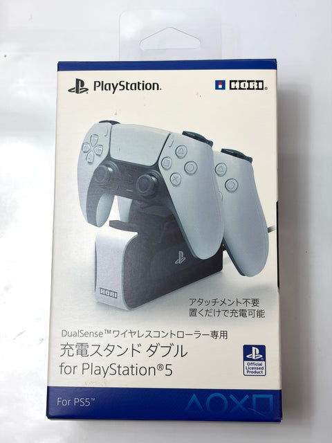 【PS5対応】DualSense™ワイヤレスコントローラー専用 充電スタンドダブル for PlayStation®5【SONYライセンス商品】