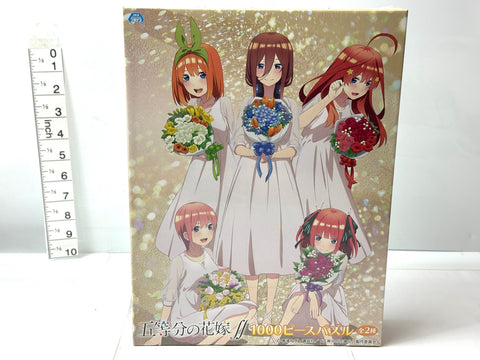 Go Toubun no Hanayome 1000pc Puzzle Bouquet Ichika/Nino/Miku/Yotsuba/Itsuki