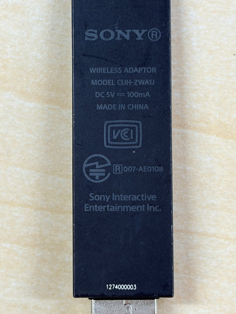 DUALSHOCK4 USBワイヤレスアダプター cuh-zwa1j