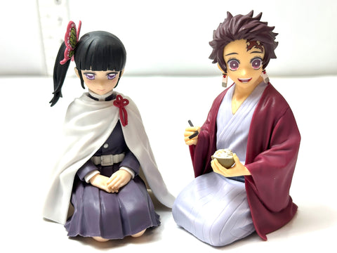 Demon Slayer Chokonose Premium Figure Set Kanao Tsuyuri & Tanjiro Kamado 2pcs