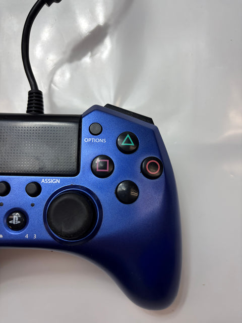 【連射機能搭載】ホリパッドFPSプラス for PS4 ブルー