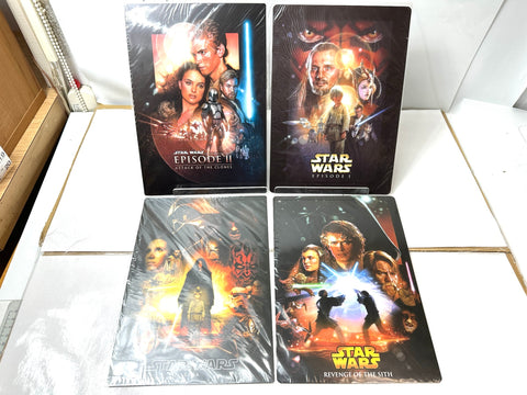 Star Wars Shitajiki Plastic Writing Boards Set of 4 EP1/EP2/EP3/Saga
