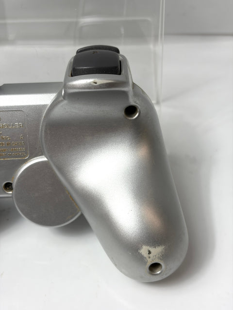 Sony PlayStation 2 PS2 DualShock 2 Controller Satin Silver SCPH-10010 Official OEM