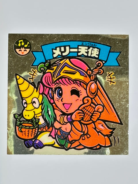 Bikkuriman Seal Akuma vs Tenshi Merry Angel 206-Ten Vintage Sticker Japan