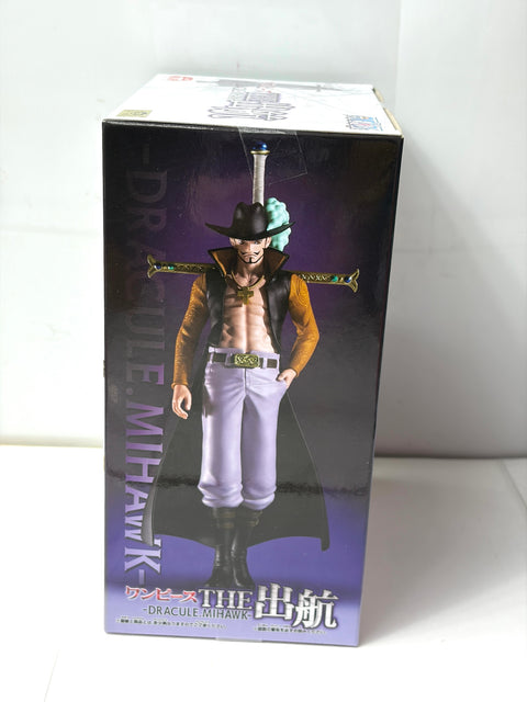 NEW ONE PIECE THE SHUTSUKOU Dracule Mihawk Figure BANPRESTO Grandline Prize