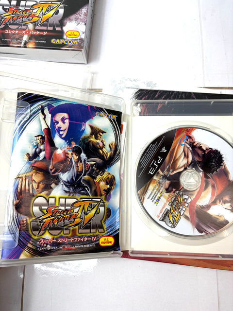 Super Street Fighter IV 4 Collector's Package PS3 Sony Japan Import OST CD DVD
