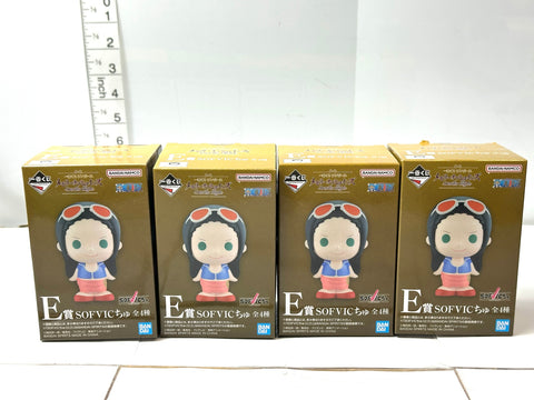 BANDAI Ichiban Kuji ONE PIECE Memory of Heroines E Prize SOFVIC-chu Complete Set