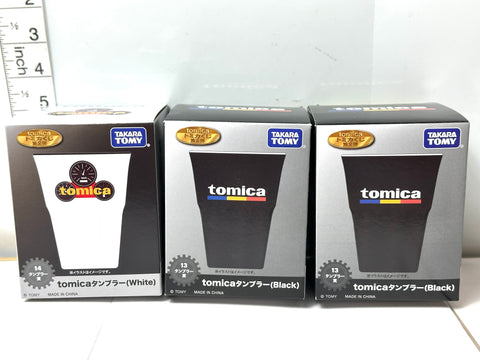 Tomica Kuji Prize Tumbler/Coaster/Hand Towel/Memo Pad Bundle Set