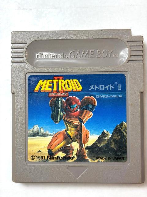 Metroid II 2 Return of Samus Game Boy GB Nintendo Japan Action Adventure
