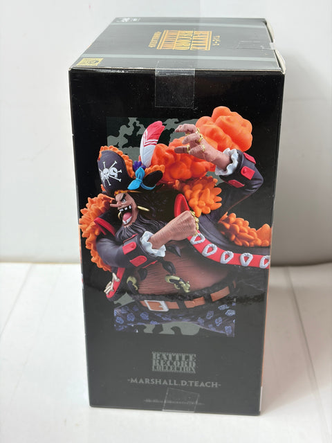 NEW ONE PIECE MARSHALL D. TEACH Blackbeard BATTLE RECORD COLLECTION Figure BANPRESTO Prize
