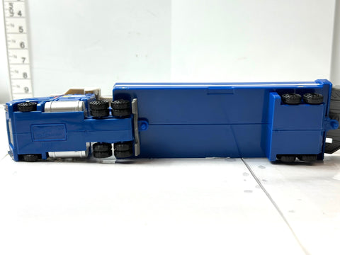 TAKARA TOMY Tomica Hyper Blue Police Container Carrier Truck