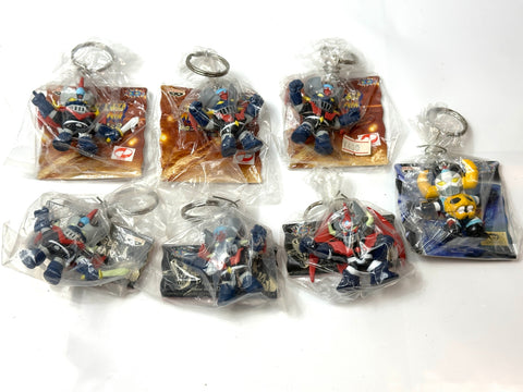Banpresto Super Robot Wars Nekketsu Collection Devilman Mazinger Figure Keychain