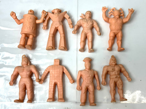 MARUKOSHI Kinnikuman Deka Keshi Kinkeshi Rubber Eraser Figures Lot of 25