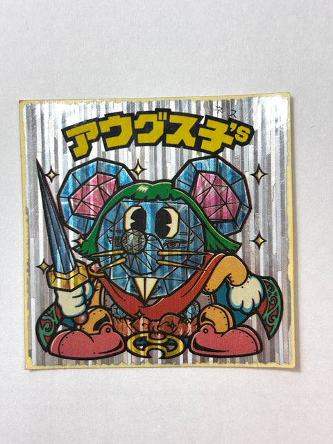 Bikkuriman Sticker Akuma VS Tenshi Augus Kids Lotte JAPAN