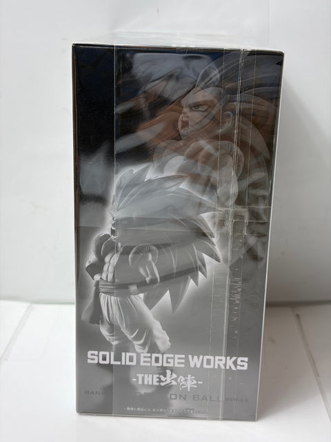 NEW Dragon Ball Z Gotenks Super Saiyan 3 SOLID EDGE WORKS Figure BANPRESTO