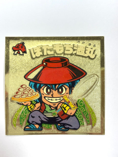 Bikkuriman Sticker Akuma VS Tenshi Botamochi Sakamru Lotte JAPAN