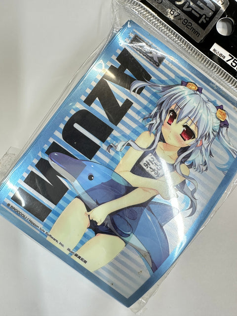 Z/X Zillions of Enemy X Azumi Kagamihara Swimsuit Platinum Grade Sleeves 60pcs Broccoli