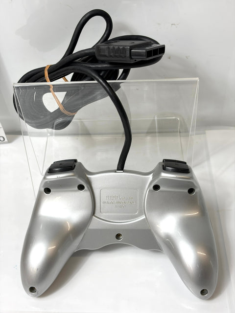 HORI Horipad Analog Controller for Sony PS2 PS1 Silver Turbo Function JapanHORI Horipad Analog Controller for Sony PS2 PS1 Silver Turbo Function Japan