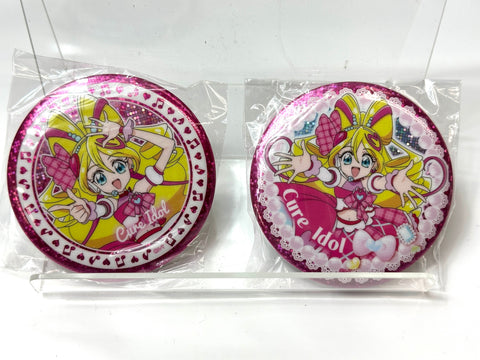 Kimi to Idol Precure Big Hologram Can Badge Set of 6 JAPAN
