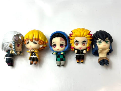 Demon Slayer Petit Hikkake Figure Set Tengen Zenitsu Tanjiro Rengoku Inosuke 5pcs