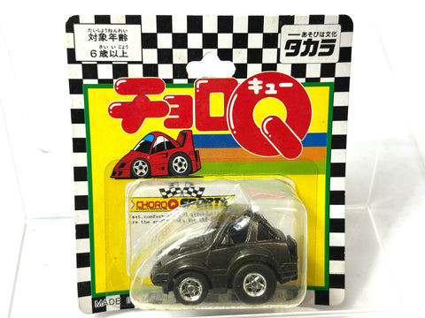TAKARA Choro-Q Nissan Fairlady Z Z31 Gun Metallic Pullback Mini Car