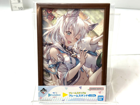 BANDAI Ichiban Kuji hololive Vol.2 Frame Stand Set of 8 Okayu/Fubuki/Miko