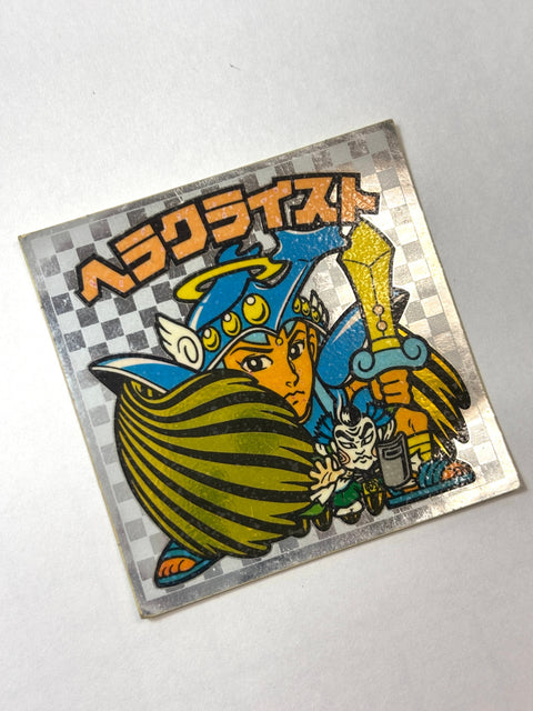 Bikkuriman Sticker Akuma VS Tenshi Herakrist (C) Lotte JAPAN